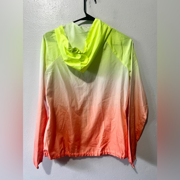 FILA Sport Neon Ombre Zip-Up Windbreaker Jacket - XS - Picture 8 of 10